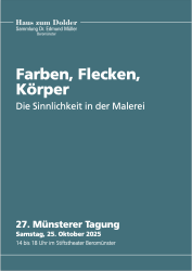 Titelbild Programm 27. Münsterer Tagung